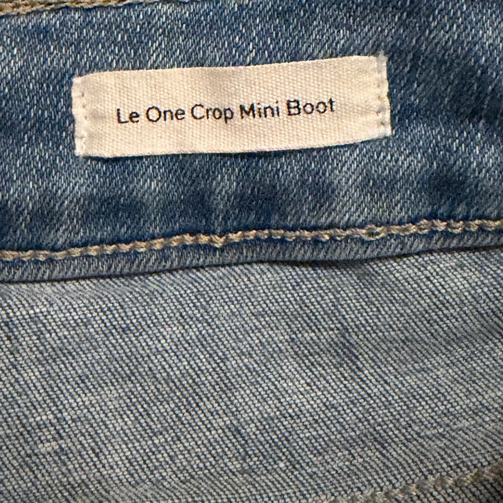 Frame Denim Women's Cropped Light Blue Jeans - Picture 5 of 5